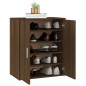 vidaXL Schuhschrank Braun Eichen-Optik 60x35x70 cm Holzwerkstoff vidaXL Schuhschrank Braun Eichen-Optik 60x35x70 cm Holzwerkstoff