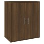 vidaXL Schuhschrank Braun Eichen-Optik 60x35x70 cm Holzwerkstoff vidaXL Schuhschrank Braun Eichen-Optik 60x35x70 cm Holzwerkstoff