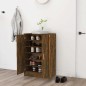 vidaXL Schuhschrank Räuchereiche 60x35x92 cm Holzwerkstoff vidaXL Schuhschrank Räuchereiche 60x35x92 cm Holzwerkstoff