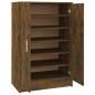 vidaXL Schuhschrank Räuchereiche 60x35x92 cm Holzwerkstoff vidaXL Schuhschrank Räuchereiche 60x35x92 cm Holzwerkstoff