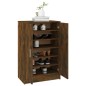 vidaXL Schuhschrank Räuchereiche 60x35x92 cm Holzwerkstoff vidaXL Schuhschrank Räuchereiche 60x35x92 cm Holzwerkstoff