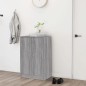 vidaXL Schuhschrank Grau Sonoma 60x35x92 cm Holzwerkstoff vidaXL Schuhschrank Grau Sonoma 60x35x92 cm Holzwerkstoff