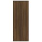 vidaXL Schuhschrank Braun Eichen-Optik 60x35x70 cm Holzwerkstoff vidaXL Schuhschrank Braun Eichen-Optik 60x35x70 cm Holzwerkstoff