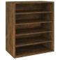 vidaXL Schuhschrank Räuchereiche 60x35x70 cm Holzwerkstoff vidaXL Schuhschrank Räuchereiche 60x35x70 cm Holzwerkstoff