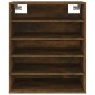 vidaXL Schuhschrank Räuchereiche 60x35x70 cm Holzwerkstoff vidaXL Schuhschrank Räuchereiche 60x35x70 cm Holzwerkstoff