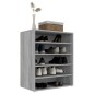 vidaXL Schuhschrank Grau Sonoma 60x35x70 cm Holzwerkstoff vidaXL Schuhschrank Grau Sonoma 60x35x70 cm Holzwerkstoff