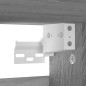 vidaXL Schuhschrank Grau Sonoma 60x35x70 cm Holzwerkstoff vidaXL Schuhschrank Grau Sonoma 60x35x70 cm Holzwerkstoff