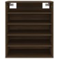 vidaXL Schuhschrank Braun Eichen-Optik 60x35x70 cm Holzwerkstoff