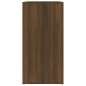 vidaXL Schuhschrank Braun Eichen-Optik 60x35x70 cm Holzwerkstoff