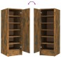 vidaXL Schuhregal Räuchereiche 32x35x92 cm Holzwerkstoff vidaXL Schuhregal Räuchereiche 32x35x92 cm Holzwerkstoff