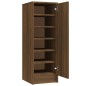vidaXL Schuhregal Braun Eichen-Optik 32x35x92 cm Holzwerkstoff vidaXL Schuhregal Braun Eichen-Optik 32x35x92 cm Holzwerkstoff