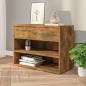 vidaXL Schuhbank Räuchereiche 60x30x45 cm Holzwerkstoff vidaXL Schuhbank Räuchereiche 60x30x45 cm Holzwerkstoff