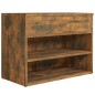 vidaXL Schuhbank Räuchereiche 60x30x45 cm Holzwerkstoff vidaXL Schuhbank Räuchereiche 60x30x45 cm Holzwerkstoff