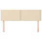 Kopfteile 2 Stk. Creme 72x5x78/88 cm Stoff Kopfteile 2 Stk. Creme 72x5x78/88 cm Stoff