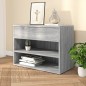 vidaXL Schuhbank Grau Sonoma 60x30x45 cm Holzwerkstoff vidaXL Schuhbank Grau Sonoma 60x30x45 cm Holzwerkstoff