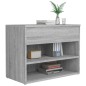 vidaXL Schuhbank Grau Sonoma 60x30x45 cm Holzwerkstoff vidaXL Schuhbank Grau Sonoma 60x30x45 cm Holzwerkstoff