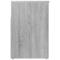 vidaXL Schuhbank Grau Sonoma 60x30x45 cm Holzwerkstoff vidaXL Schuhbank Grau Sonoma 60x30x45 cm Holzwerkstoff