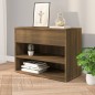 vidaXL Schuhbank Braun Eichen-Optik 60x30x45 cm Holzwerkstoff vidaXL Schuhbank Braun Eichen-Optik 60x30x45 cm Holzwerkstoff