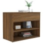 vidaXL Schuhbank Braun Eichen-Optik 60x30x45 cm Holzwerkstoff vidaXL Schuhbank Braun Eichen-Optik 60x30x45 cm Holzwerkstoff