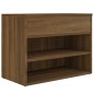 vidaXL Schuhbank Braun Eichen-Optik 60x30x45 cm Holzwerkstoff vidaXL Schuhbank Braun Eichen-Optik 60x30x45 cm Holzwerkstoff