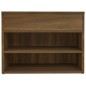 vidaXL Schuhbank Braun Eichen-Optik 60x30x45 cm Holzwerkstoff vidaXL Schuhbank Braun Eichen-Optik 60x30x45 cm Holzwerkstoff