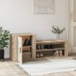 vidaXL Schuhschrank Sonoma-Eiche 130x35x54 cm Holzwerkstoff vidaXL Schuhschrank Sonoma-Eiche 130x35x54 cm Holzwerkstoff