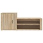 vidaXL Schuhschrank Sonoma-Eiche 130x35x54 cm Holzwerkstoff vidaXL Schuhschrank Sonoma-Eiche 130x35x54 cm Holzwerkstoff