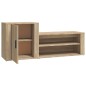 vidaXL Schuhschrank Sonoma-Eiche 130x35x54 cm Holzwerkstoff vidaXL Schuhschrank Sonoma-Eiche 130x35x54 cm Holzwerkstoff