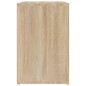 vidaXL Schuhschrank Sonoma-Eiche 130x35x54 cm Holzwerkstoff vidaXL Schuhschrank Sonoma-Eiche 130x35x54 cm Holzwerkstoff