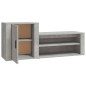 vidaXL Schuhschrank Betongrau 130x35x54 cm Holzwerkstoff vidaXL Schuhschrank Betongrau 130x35x54 cm Holzwerkstoff