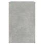 vidaXL Schuhschrank Betongrau 130x35x54 cm Holzwerkstoff vidaXL Schuhschrank Betongrau 130x35x54 cm Holzwerkstoff