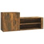 vidaXL Schuhschrank Räuchereiche 130x35x54 cm Holzwerkstoff vidaXL Schuhschrank Räuchereiche 130x35x54 cm Holzwerkstoff