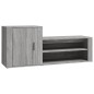 vidaXL Schuhschrank Grau Sonoma 130x35x54 cm Holzwerkstoff vidaXL Schuhschrank Grau Sonoma 130x35x54 cm Holzwerkstoff