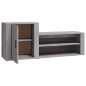 vidaXL Schuhschrank Grau Sonoma 130x35x54 cm Holzwerkstoff vidaXL Schuhschrank Grau Sonoma 130x35x54 cm Holzwerkstoff