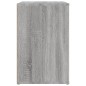 vidaXL Schuhschrank Grau Sonoma 130x35x54 cm Holzwerkstoff vidaXL Schuhschrank Grau Sonoma 130x35x54 cm Holzwerkstoff
