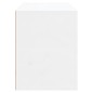 vidaXL Schuhschrank Hochglanz-Weiß 80x35x45 cm Holzwerkstoff vidaXL Schuhschrank Hochglanz-Weiß 80x35x45 cm Holzwerkstoff