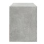 vidaXL Schuhschrank Betongrau 80x35x45 cm Holzwerkstoff vidaXL Schuhschrank Betongrau 80x35x45 cm Holzwerkstoff