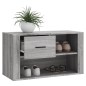 vidaXL Schuhschrank Grau Sonoma 80x35x45 cm Holzwerkstoff vidaXL Schuhschrank Grau Sonoma 80x35x45 cm Holzwerkstoff