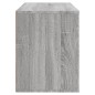 vidaXL Schuhschrank Grau Sonoma 80x35x45 cm Holzwerkstoff vidaXL Schuhschrank Grau Sonoma 80x35x45 cm Holzwerkstoff