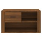 vidaXL Schuhschrank Braun Eichen-Optik 80x35x45 cm Holzwerkstoff vidaXL Schuhschrank Braun Eichen-Optik 80x35x45 cm Holzwerkstoff