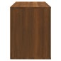 vidaXL Schuhschrank Braun Eichen-Optik 80x35x45 cm Holzwerkstoff vidaXL Schuhschrank Braun Eichen-Optik 80x35x45 cm Holzwerkstoff