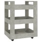 vidaXL Küchenwagen Betongrau 60x45x80 cm Holzwerkstoff vidaXL Küchenwagen Betongrau 60x45x80 cm Holzwerkstoff