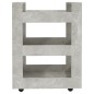 vidaXL Küchenwagen Betongrau 60x45x80 cm Holzwerkstoff vidaXL Küchenwagen Betongrau 60x45x80 cm Holzwerkstoff