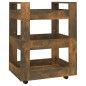 vidaXL Küchenwagen Räuchereiche 60x45x80 cm Holzwerkstoff vidaXL Küchenwagen Räuchereiche 60x45x80 cm Holzwerkstoff