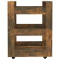 vidaXL Küchenwagen Räuchereiche 60x45x80 cm Holzwerkstoff vidaXL Küchenwagen Räuchereiche 60x45x80 cm Holzwerkstoff