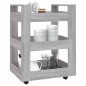 vidaXL Küchenwagen Grau Sonoma 60x45x80 cm Holzwerkstoff vidaXL Küchenwagen Grau Sonoma 60x45x80 cm Holzwerkstoff