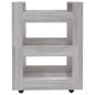 vidaXL Küchenwagen Grau Sonoma 60x45x80 cm Holzwerkstoff vidaXL Küchenwagen Grau Sonoma 60x45x80 cm Holzwerkstoff