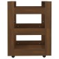 vidaXL Küchenwagen Braun Eichen-Optik 60x45x80 cm Holzwerkstoff vidaXL Küchenwagen Braun Eichen-Optik 60x45x80 cm Holzwerkstoff