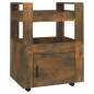 vidaXL Küchenwagen Räuchereiche 60x45x80 cm Holzwerkstoff vidaXL Küchenwagen Räuchereiche 60x45x80 cm Holzwerkstoff