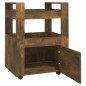 vidaXL Küchenwagen Räuchereiche 60x45x80 cm Holzwerkstoff vidaXL Küchenwagen Räuchereiche 60x45x80 cm Holzwerkstoff
